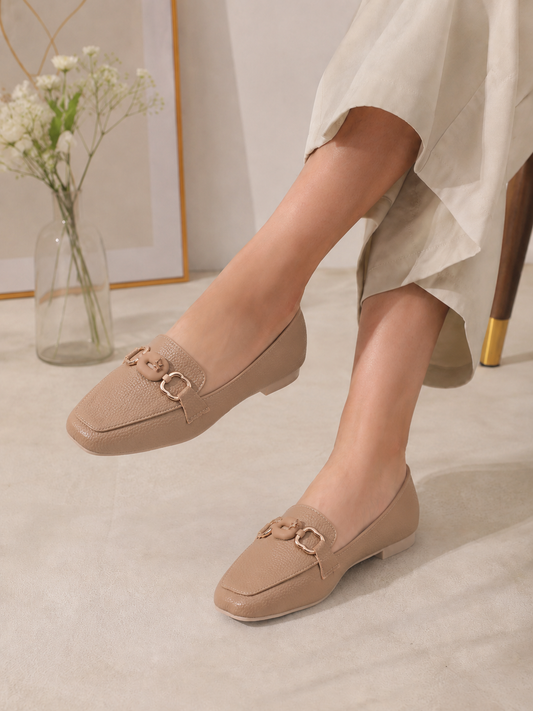 Ballerinas Flat Leather With the Butterfly - BN-507