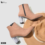 BOOT HEELS SUEDE - R-8