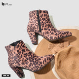 BOOT HEELS SUEDE - R-8