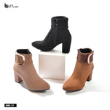 BOOT HEELS Suede R-7