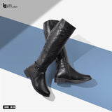 LONG BOOT FLATS LEATHER  LB-26