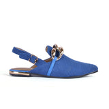 Mules Flat Cloth Plush SB-5