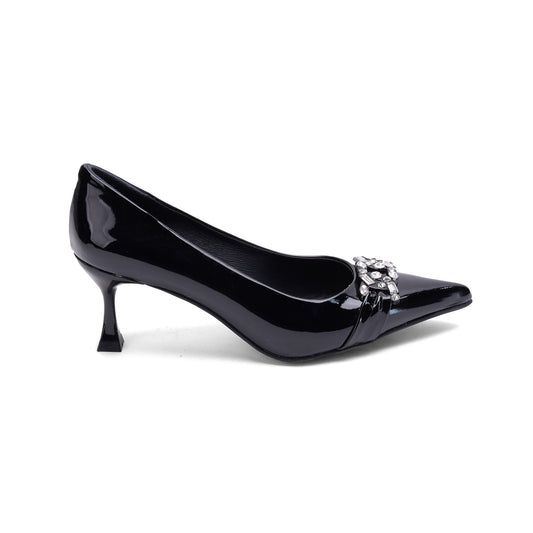 Shoes Heel Leather pointed toe Elegant GZ-11