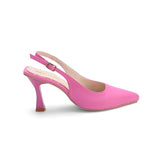 Shoes Heels Leather With Buckle F-20