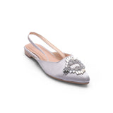 fabric Flat Mule SB-7
