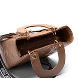 Leather Bag DR With Fabric Handle-BA-2