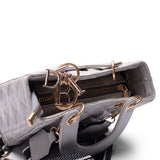 Leather Bag DR With Fabric Handle-BA-2