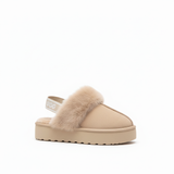 Clog designed with a plush fur upper AG-1