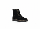 Ankle Boots Flat Suede With Rope E-109