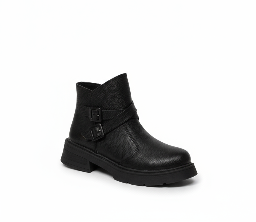 Ankle Boot Leather Elegant G-59