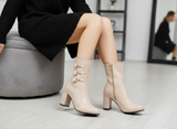 BOOT HEELS LEATHER R-3