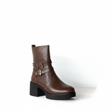 Ankle Boot Leather Stylish E-102
