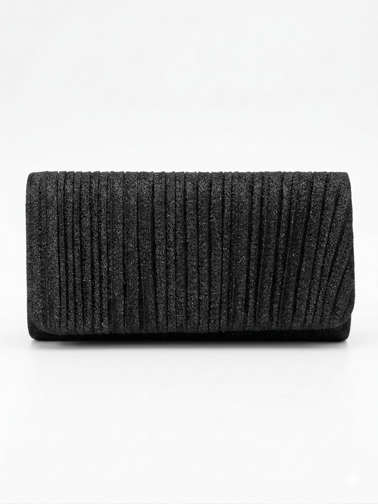 crossbody evening bag Pleated Design ZS-10