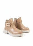 Ankle Boot Flat Leather G-56