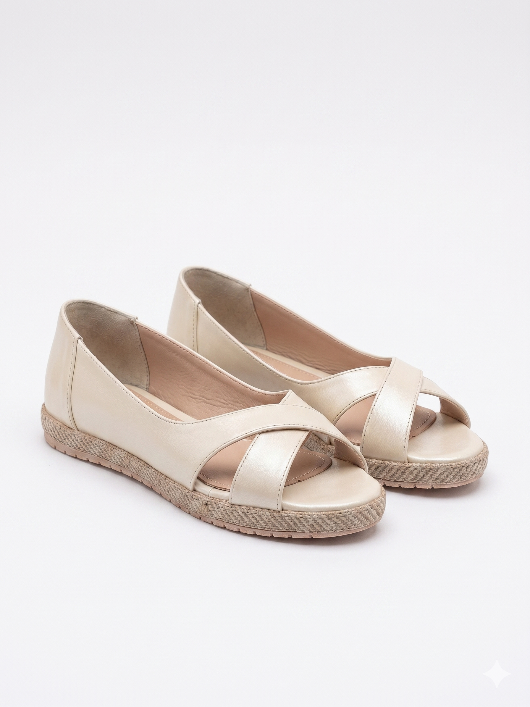 Sandal Flat Leather Easy To Wear SF-58