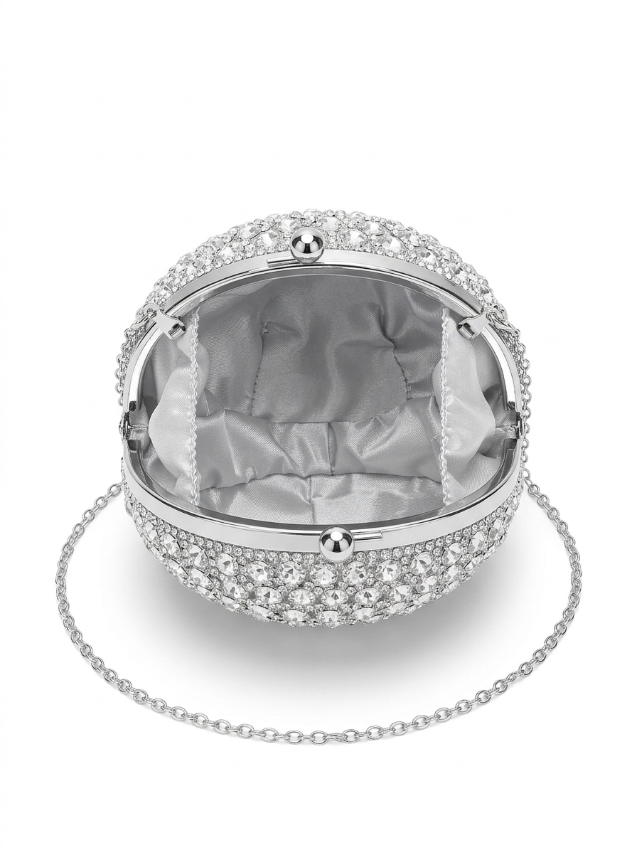 Crossbody evening bag Round shape ZS-2