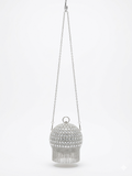 Crossbody evening bag Round shape ZS-2