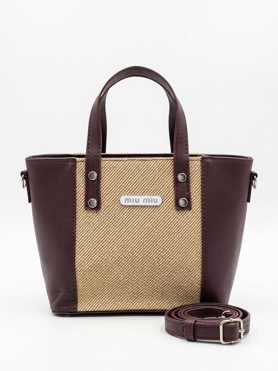 Handbags Fabric and Leather In a distinctive way ZH-17