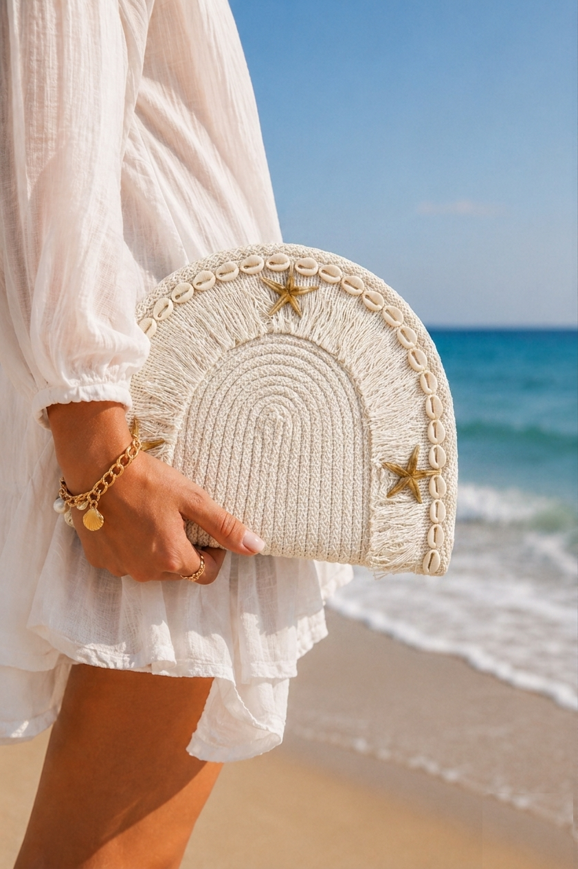 Handbags Summer with a semi-circular design ZK-2