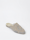 Mules Flat Fabric Distinctive SB-703