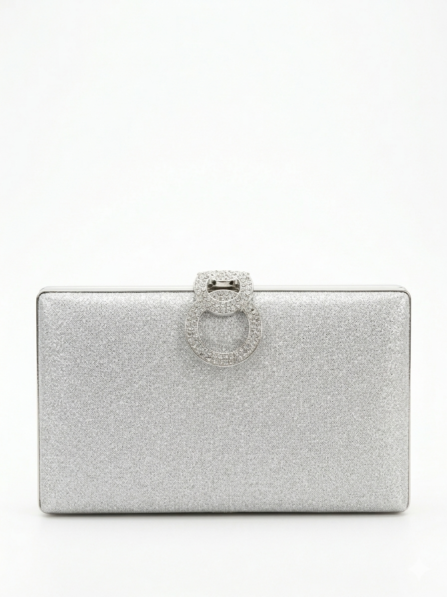 crossbody evening bag Charmingly elegant with a circular lock ZS-9