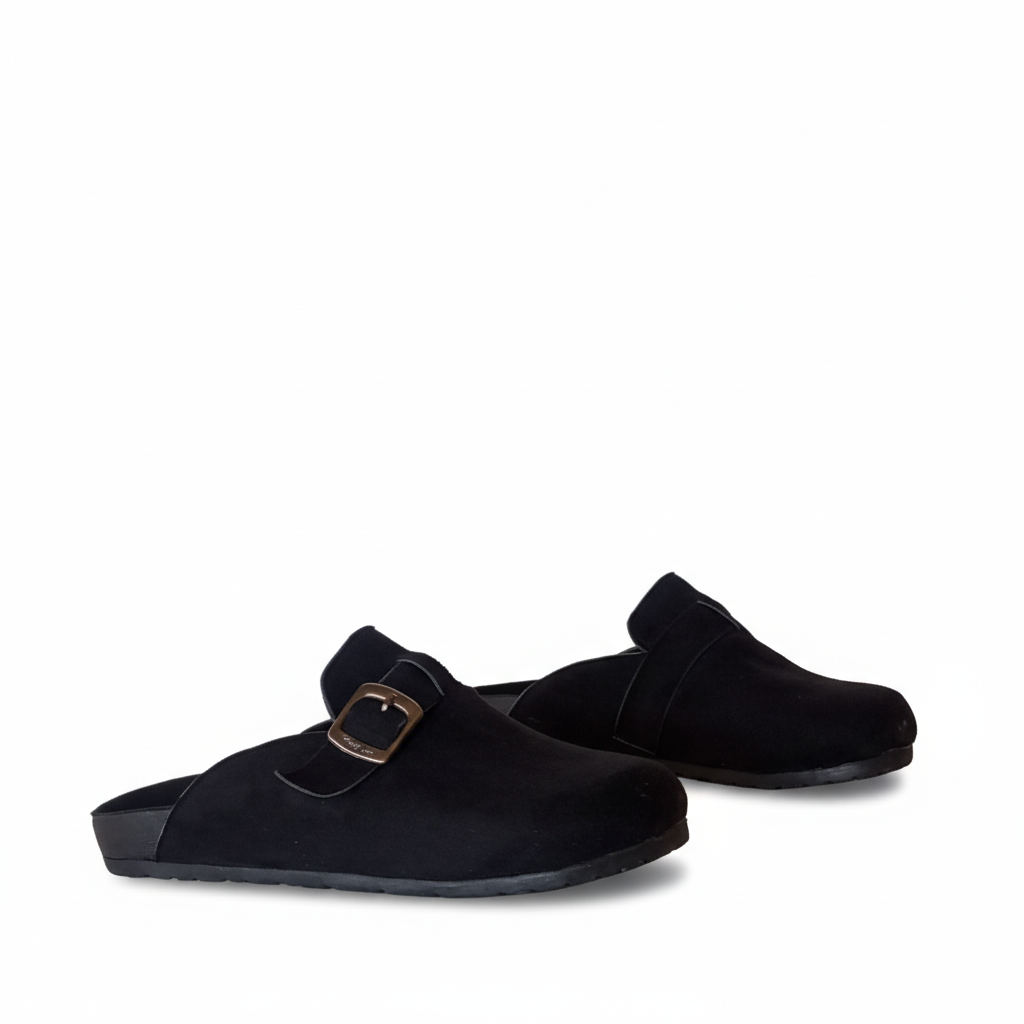 Mules Flat Suede SB-15