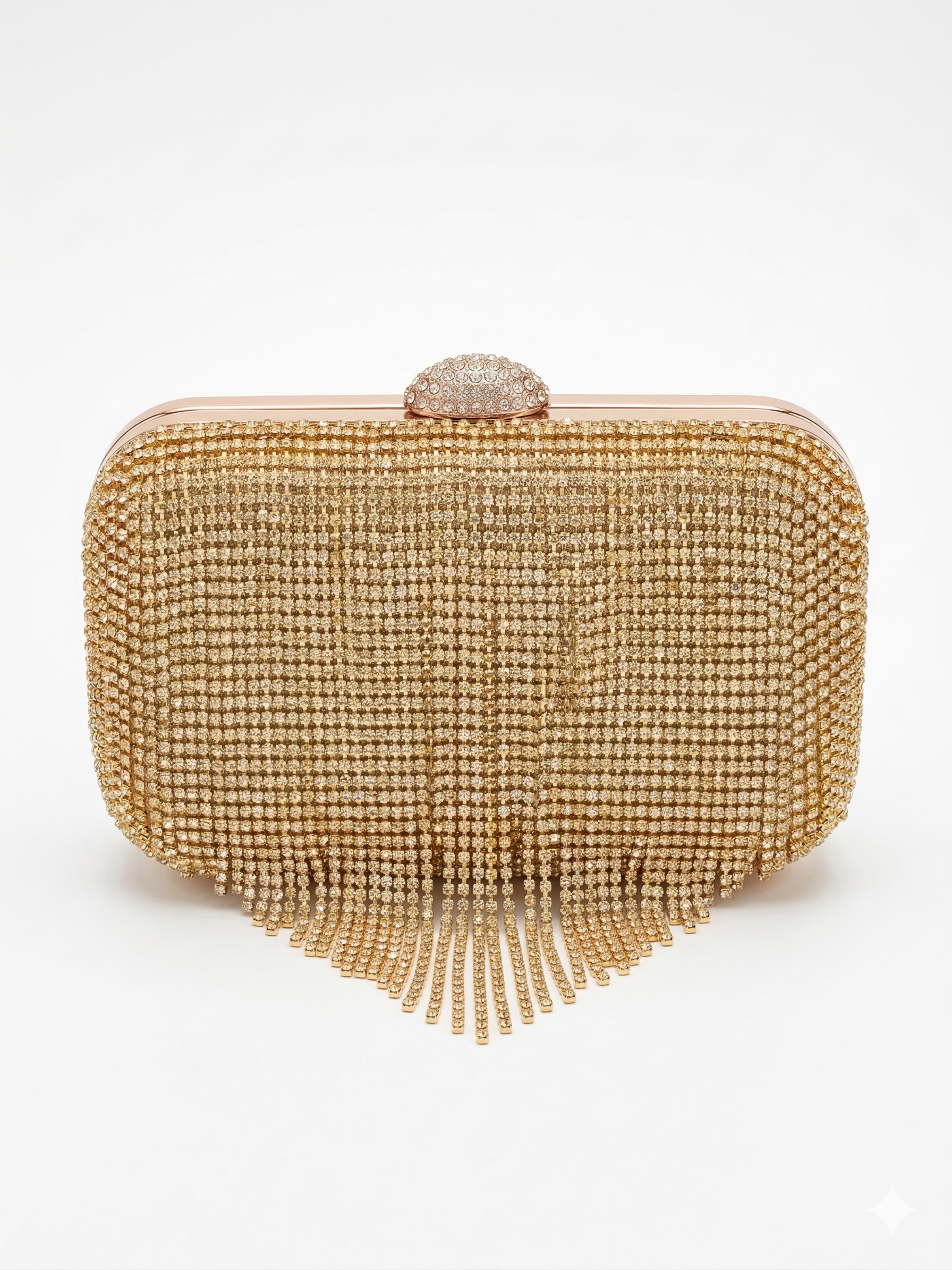 crossbody evening bag with cascading waterfall design ZS-8
