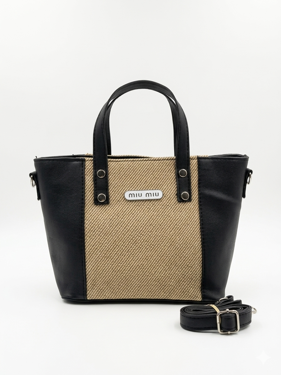 Handbags Fabric and Leather In a distinctive way ZH-17