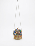 Crossbody evening bag Round shape ZS-2