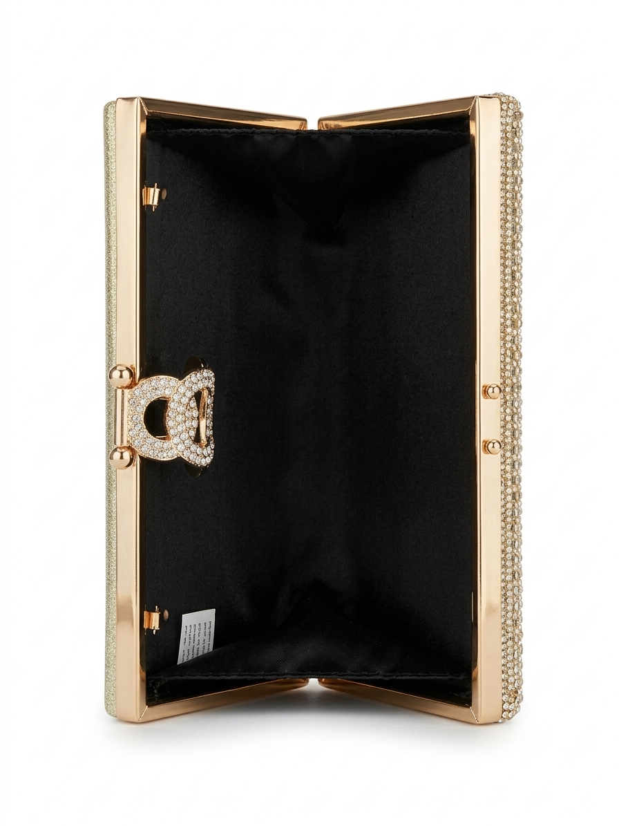 crossbody evening bag Charmingly elegant with a circular lock ZS-9