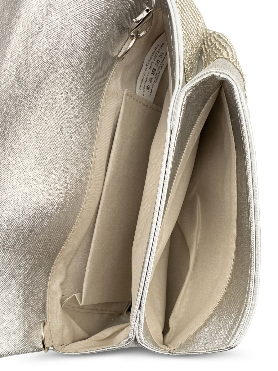 Crossbody evening bag With sparkling stones and beads ZS-7