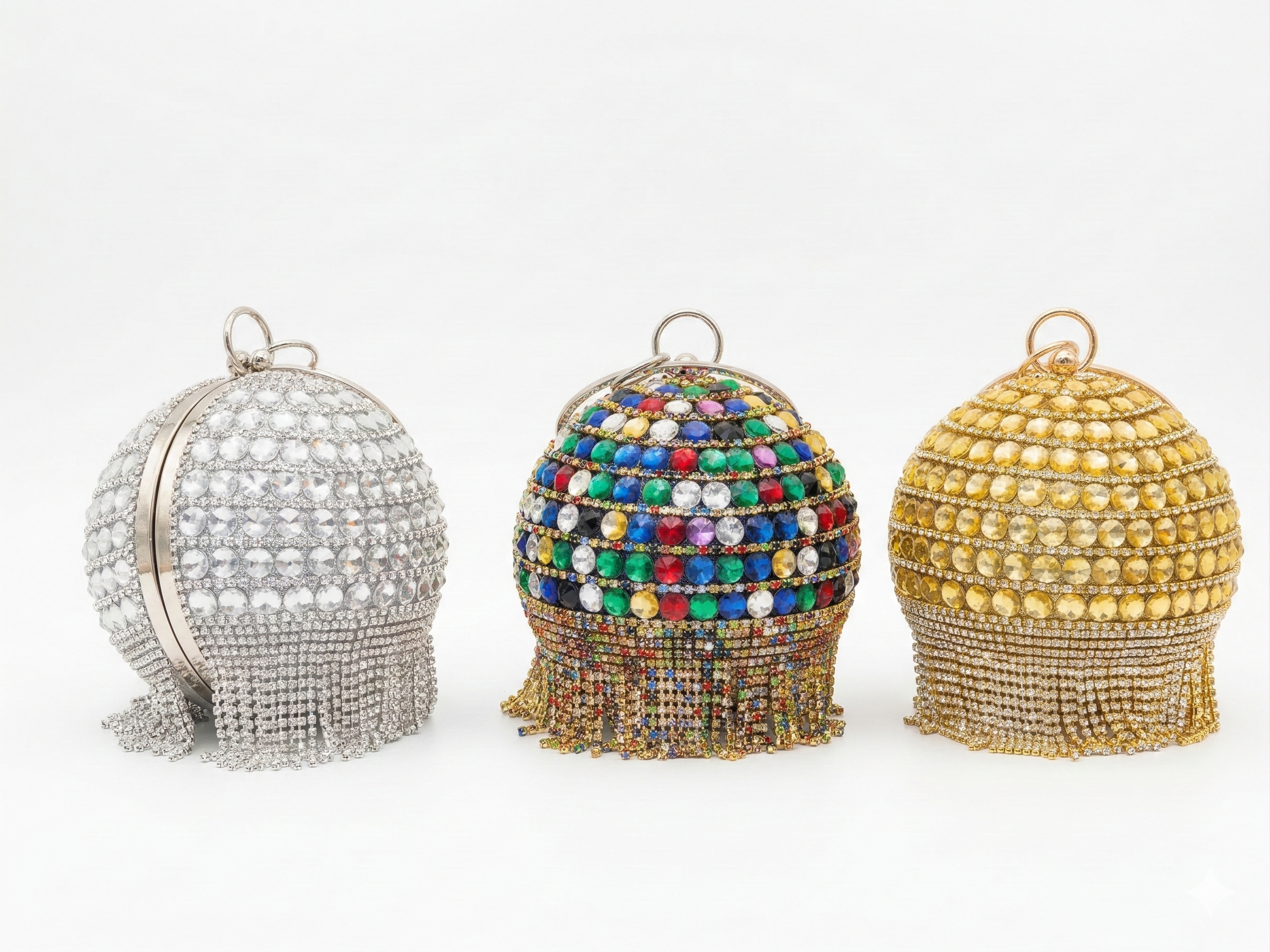 Crossbody evening bag Round shape ZS-2