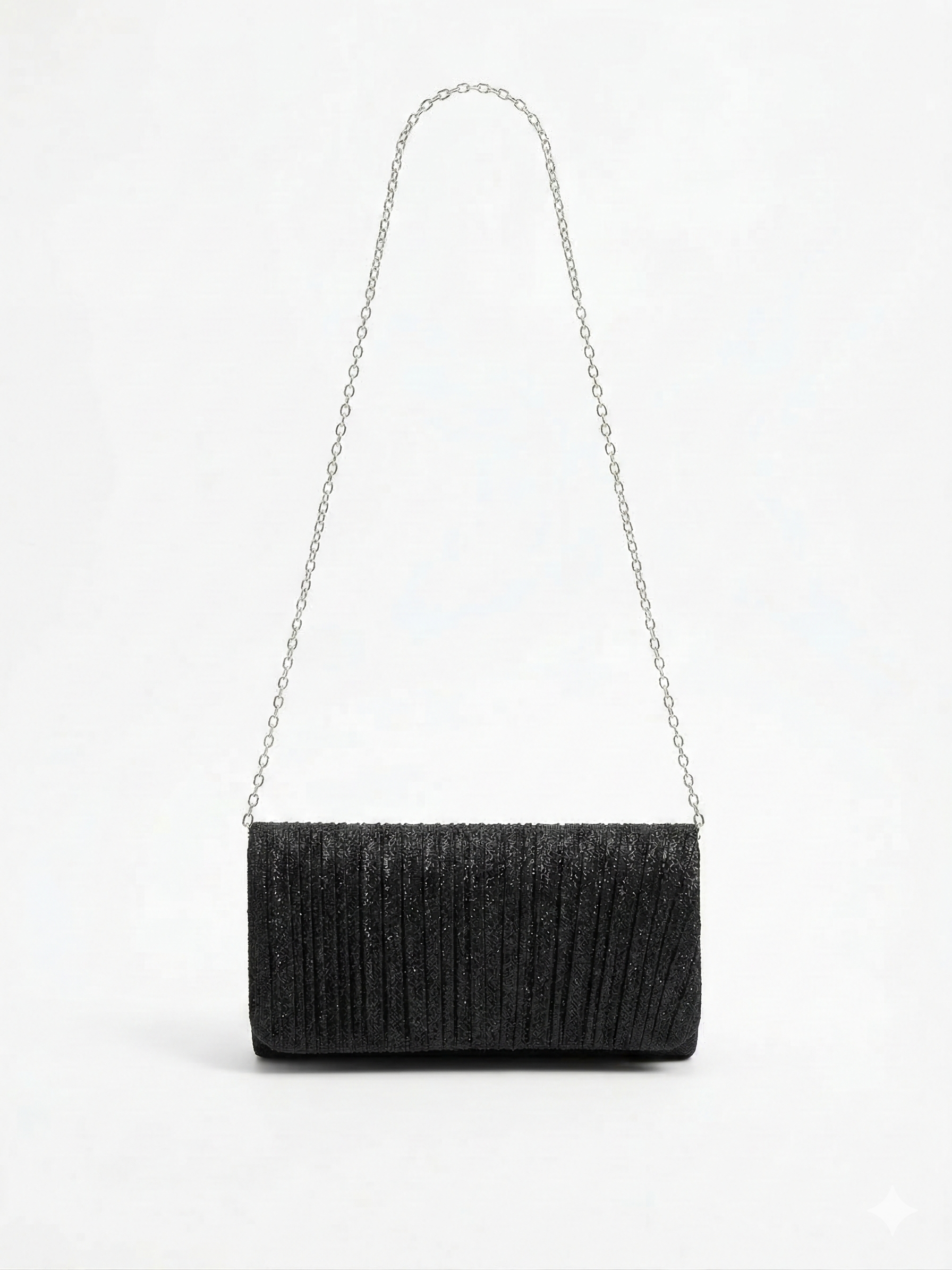 crossbody evening bag Pleated Design ZS-10
