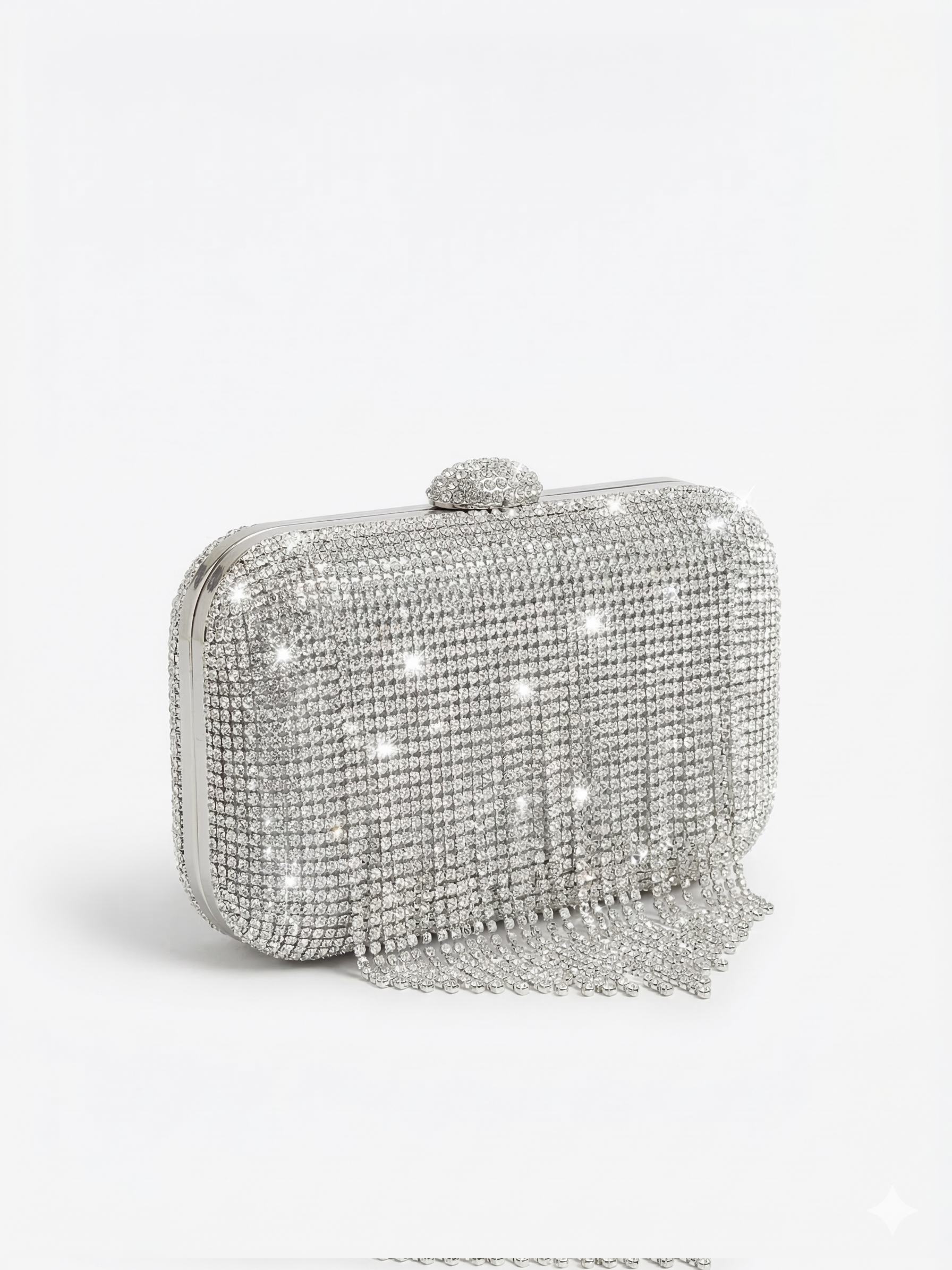 crossbody evening bag with cascading waterfall design ZS-8