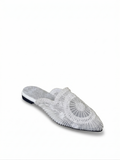 Mules Flat Fabric Distinctive SB-703