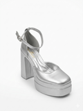 Shoes High Heel Satin H-14