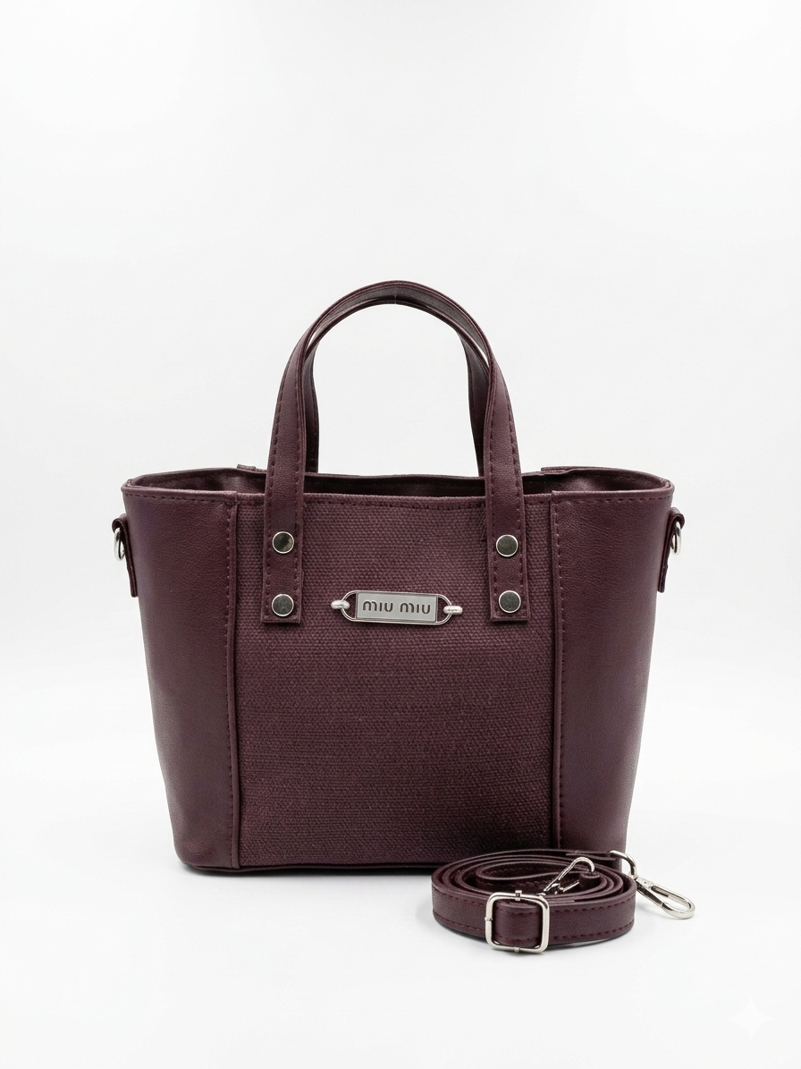 Handbags Fabric and Leather In a distinctive way ZH-17