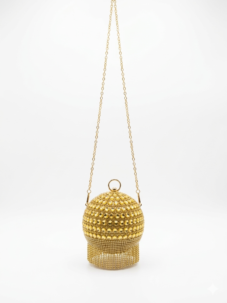 Crossbody evening bag Round shape ZS-2