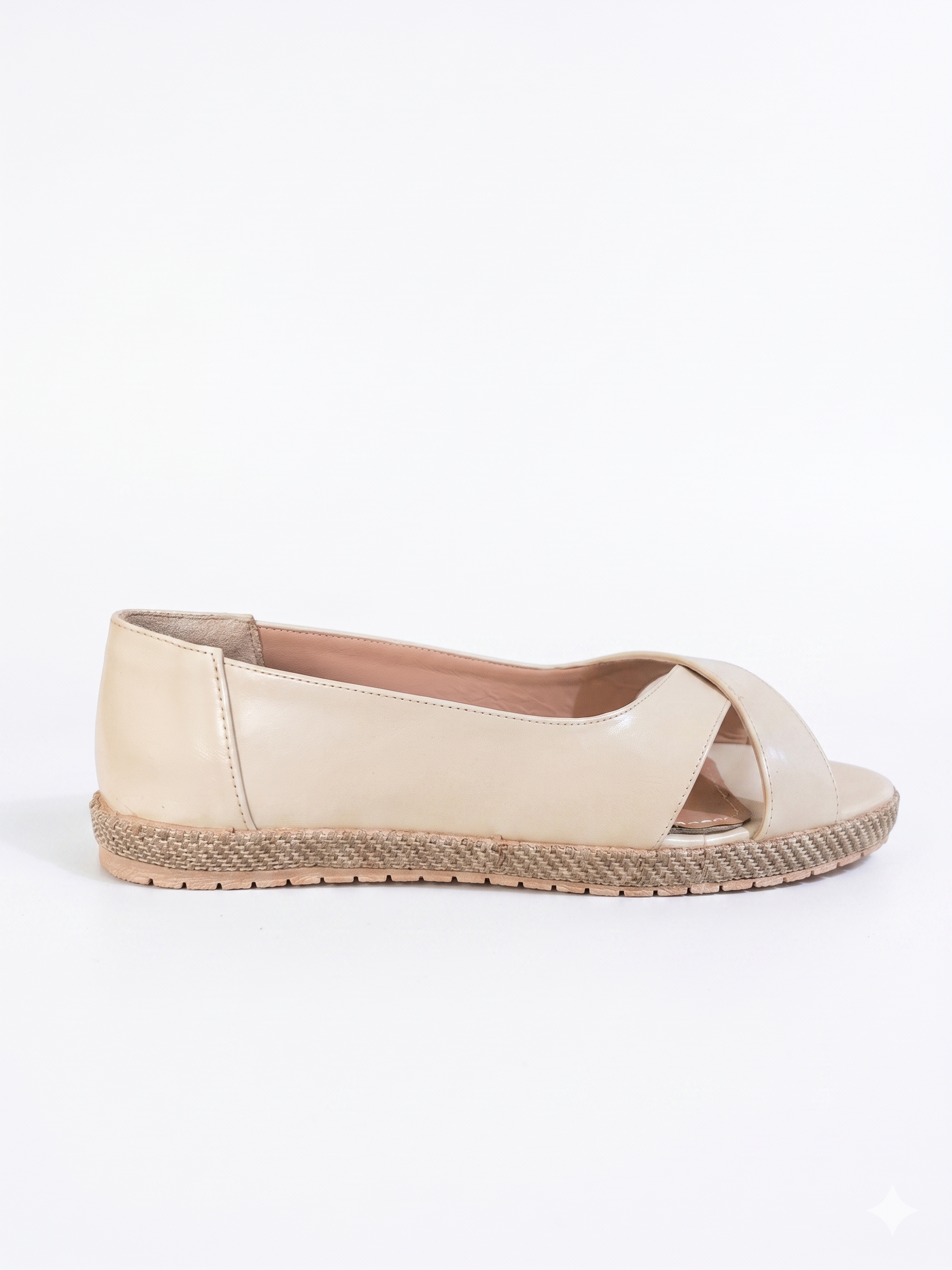 Sandal Flat Leather Easy To Wear SF-58