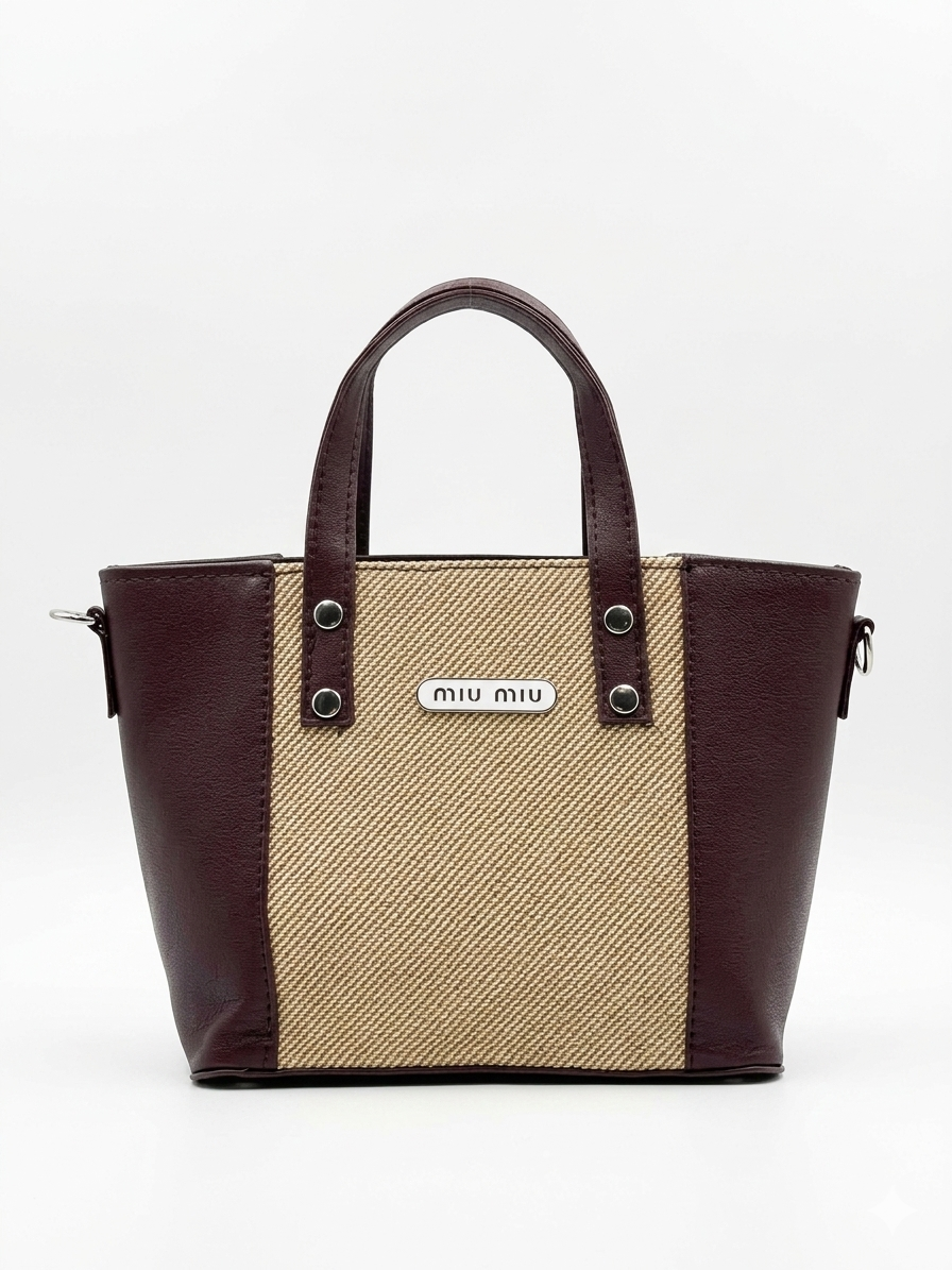 Handbags Fabric and Leather In a distinctive way ZH-17