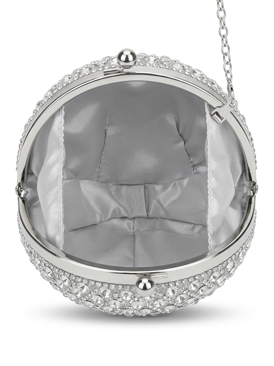 Crossbody evening bag Round shape ZS-2