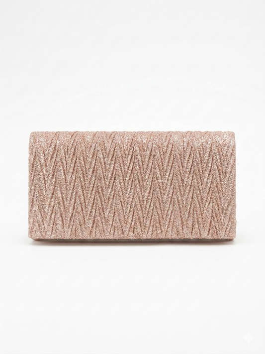 crossbody evening bag Pleated Texture ZS-6