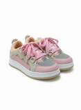 sneakers flat Leather with a unique design KO-107