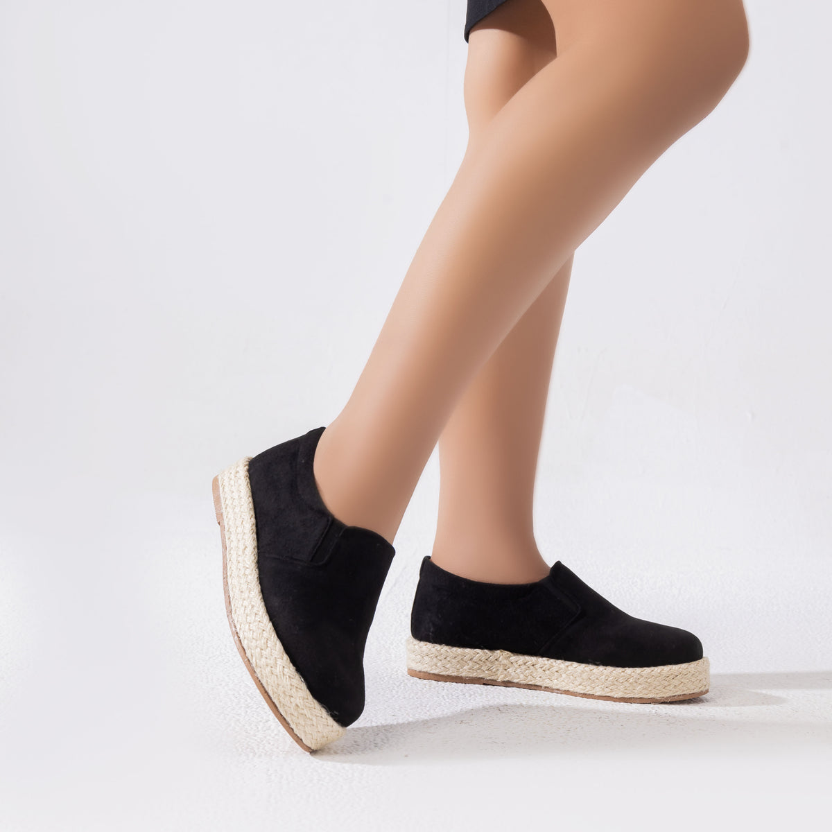 Ballerina Suede With Burlap BN-9