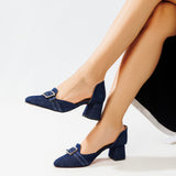 Shoes Mid Heels Canvas GZ-3