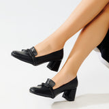 Shoes Mid Heels Leather GZ-4