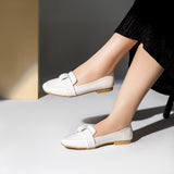 Ballerinas Flat Leather Easy to wear - BN-509