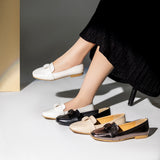 Ballerinas Flat Leather Easy to wear - BN-509