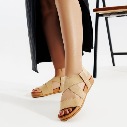 Suede Flat Sandal SN-77