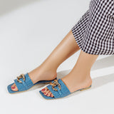 Slipper Flat Leather SL-131